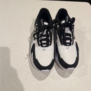 Nike Dual-Tone Black and White Athletic Shoes